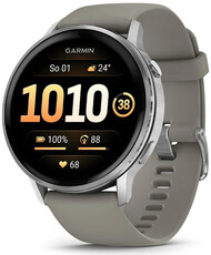 Garmin Venu 4 45mm Silver / Silver Gray, Silicone Band (II. Jakost)