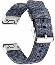 Nylonový řemínek Ricardo 26mm (pro Garmin Fenix 8/7X/6X (51mm), Tactix aj.), modrý, QuickFit