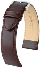 Kožený řemínek Hirsch Osiris L 03475010NQ-2, hnědý, teletina, délka L