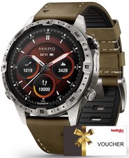 Garmin MARQ 2 Adventurer Damascus Steel Edition (Premium) (+ náhradní řemínek) (II. Jakost)