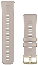 Silikonový řemínek Garmin 24mm (pro Garmin Venu X1), béžový, Quick Release, 010-13907-04