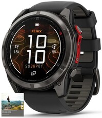 Garmin Fenix 8 Pro MicroLED 51mm, Sapphire Carbon Gray DLC Titanium Black