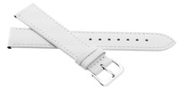 Kožený řemínek JVD R23004 18mm, bílý