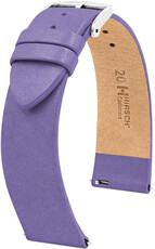 Kožený řemínek Hirsch Cashmere M 03902186-2, fialový, teletina, délka M, Quick Release