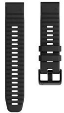 Silikonový řemínek Ricardo Passo Rolle 26mm, QuickFit, Black