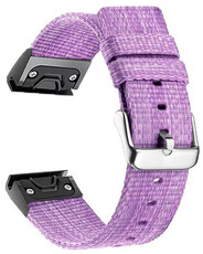 Nylonový řemínek Ricardo Cervinia 22mm, Purple, QuickFit