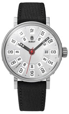 Robot Graphic Analog Silver Automatic 2202ST01