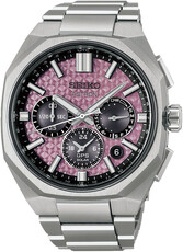 Seiko Astron Solar GPS Chronograph HAB006J1 Crystal Pink Limited Edition 1200pcs (+ náhradní řemínek)