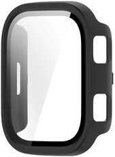 Ochranný kryt (pro Amazfit Bip Max), plastový, černý + sklíčko