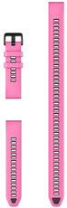 Silikonový řemínek Garmin 20mm, Pink Aurora, QuickFit, + prodloužená část, 010-14409-00