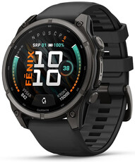 Garmin Fenix 9 AMOLED 47mm, Carbon Gray DLC Titanium Black