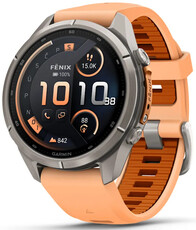 Garmin Fenix 9 Pro AMOLED 43mm, inReach, Titanium Shell Pink/Autumn Orange