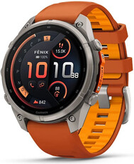 Garmin Fenix 9 Pro AMOLED 47mm, inReach, Titanium Autumn Orange/Spark Orange