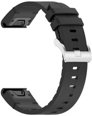 Kožený řemínek Ricardo Lodi 22mm, Black, QuickFit