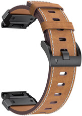 Kožený řemínek Ricardo Pavia 22mm, Brown, QuickFit