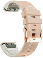 Kožený řemínek Ricardo Salò 20mm, Beige, QuickFit