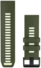 Silikonový řemínek Garmin 26mm, Olive Drab/Citron, QuickFit, 010-14508-01