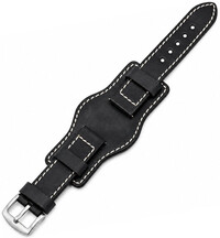 Kožený řemínek Ricardo Asti premium, Black, Quick Release