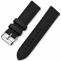 Kožený řemínek Ricardo Orvieto premium, Black, Quick Release