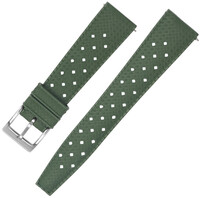 Pryžový řemínek Ricardo Terni premium 20mm, Green, Quick Release