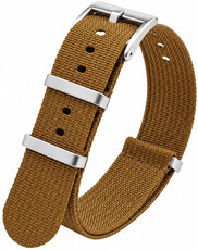 Textilní řemínek Ricardo Olbia premium, Brown, NATO