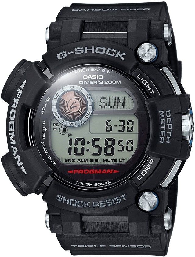 casio g shock frogman models