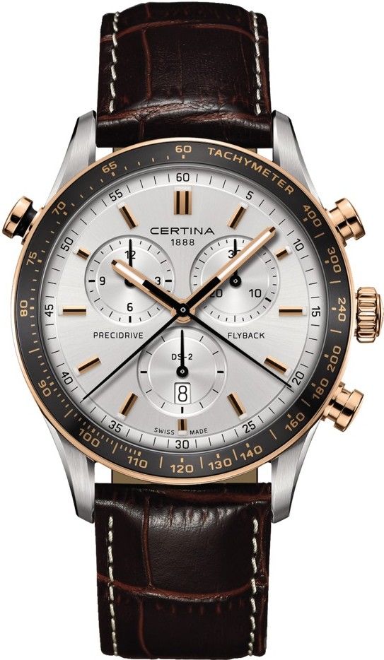 Certina DS-2 Quartz Precidrive Chronograph Flyback C024.618.26.031.00