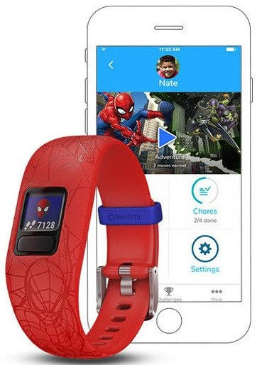 garmin vivofit jr 2 spider man red
