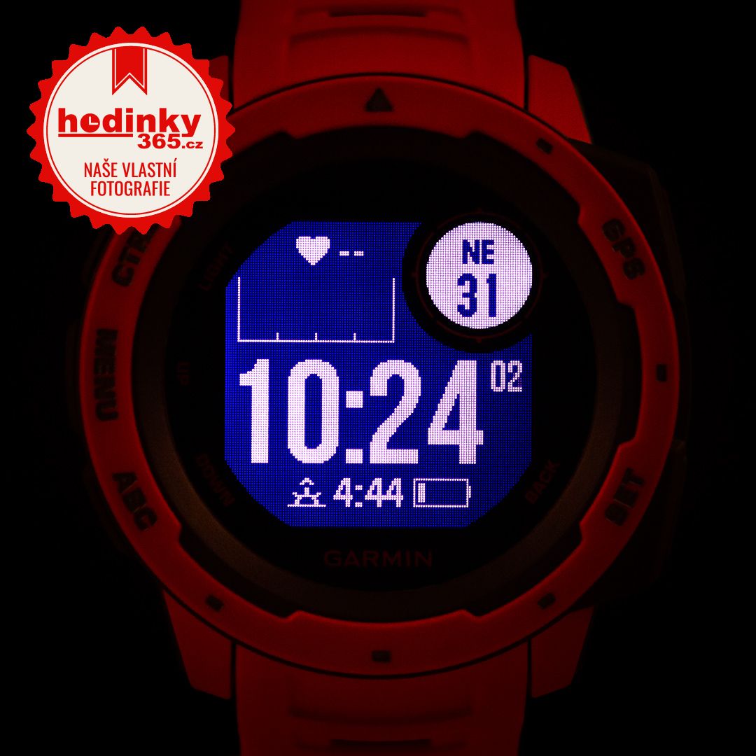 garmin instinct solar customize watch face