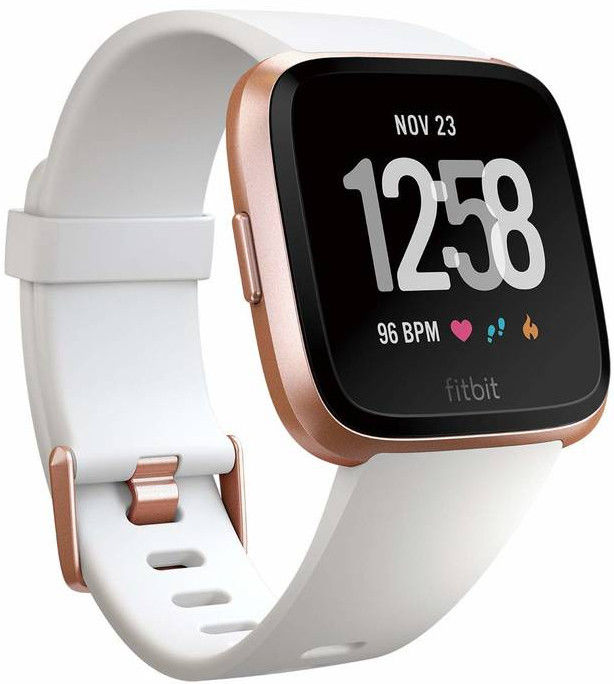fitbit versa white band