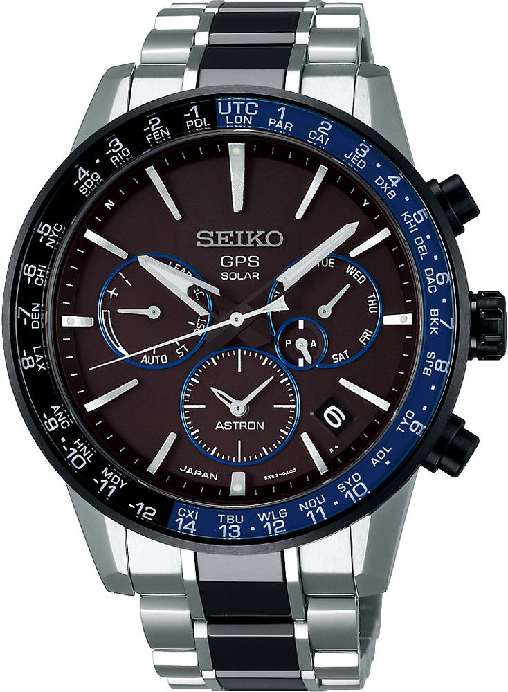 Seiko Astron GPS Solar Dual Time SSH009J1