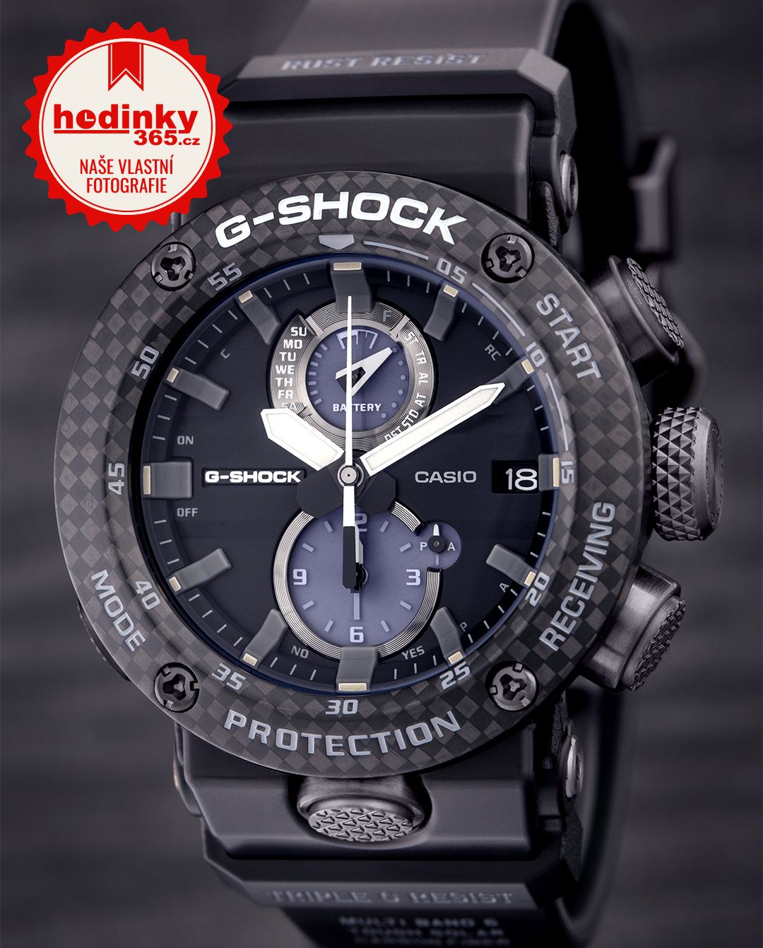 casio gravity master carbon