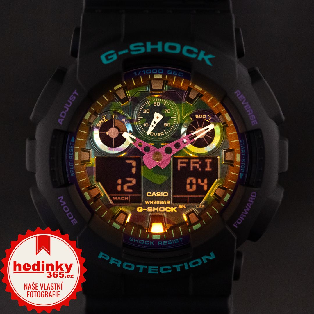 g shock ga 100bl