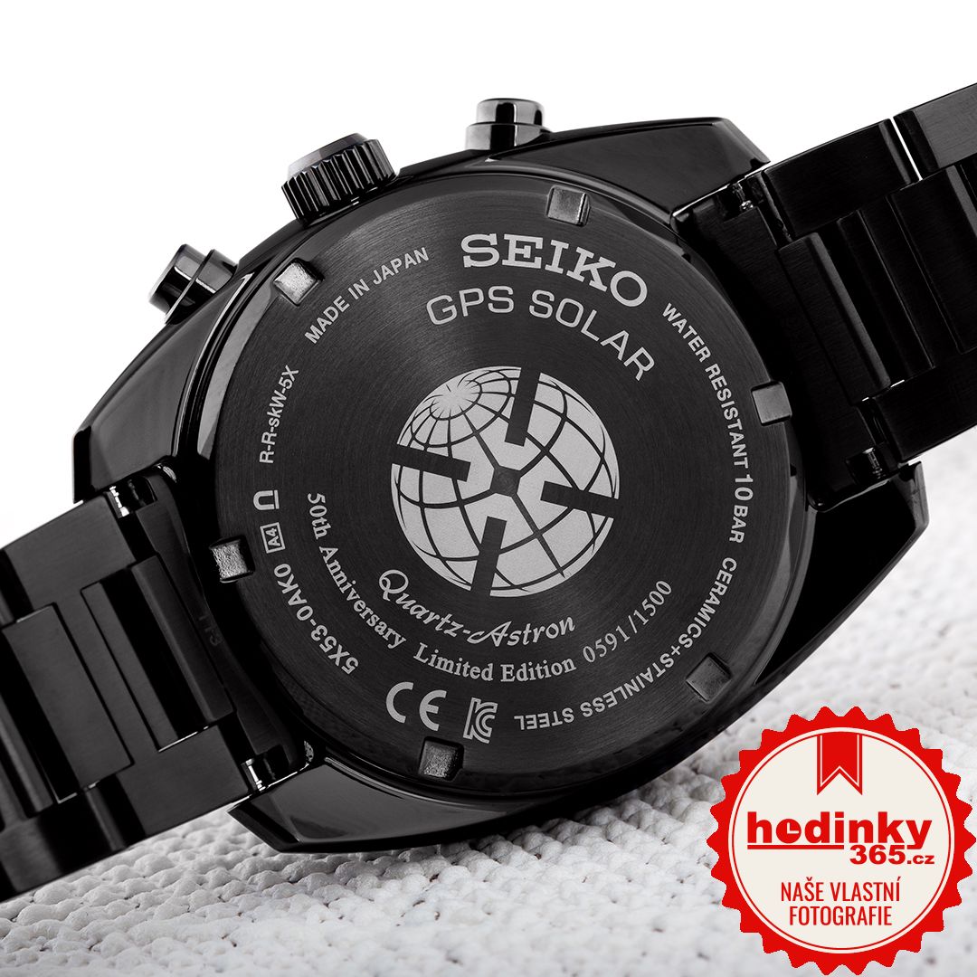 Seiko Astron GPS Solar SSH023J1 50th Anniversary Limited Edition 1500pcs |  Hodinky-365.cz