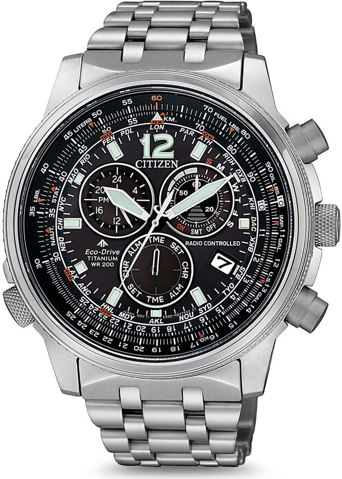 Citizen Promaster Sky Eco-Drive Titanium Radio Controlled CB5850-80E