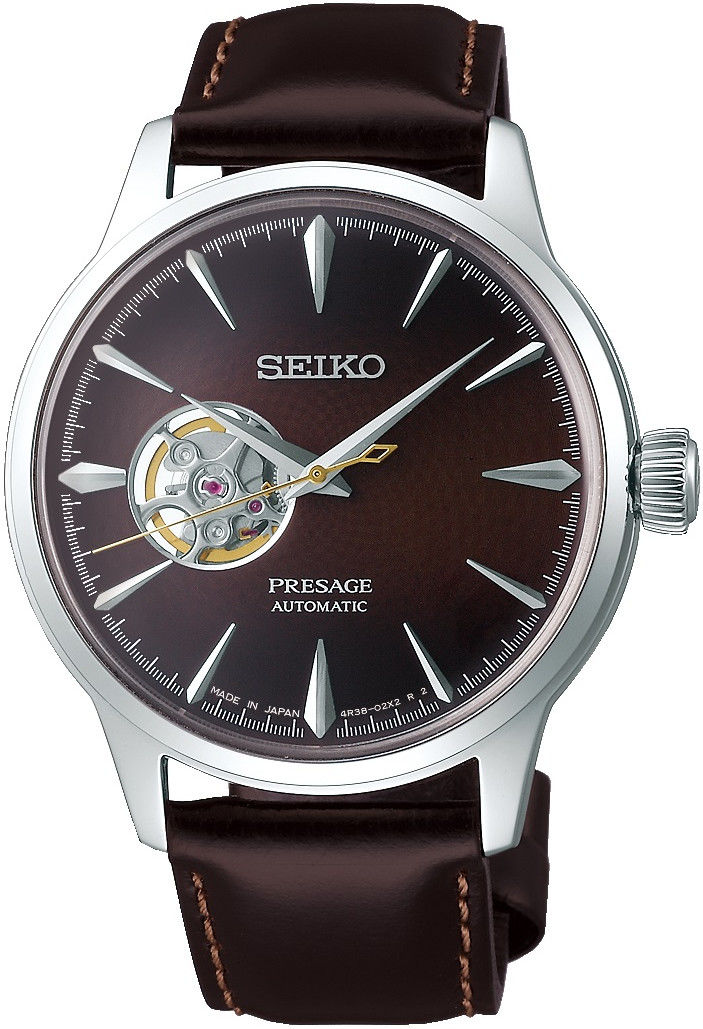 Seiko Presage Automatic Open Heart SSA407J1 Cocktail Time "Stinger"