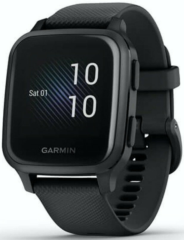 Garmin Venu Sq Music, Slate/Black Band