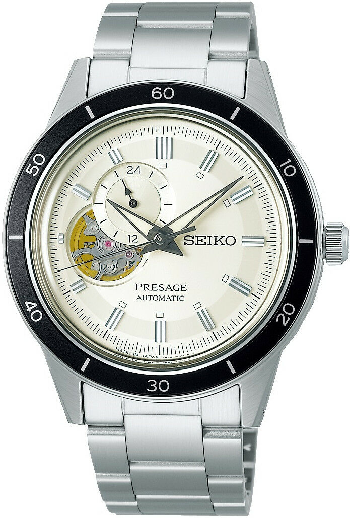 Seiko Presage Automatic Open Heart SSA423J1 Style 60's