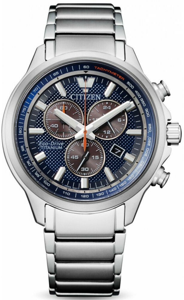 Citizen Sports Eco-Drive Chronograph Super Titanium AT2470-85L