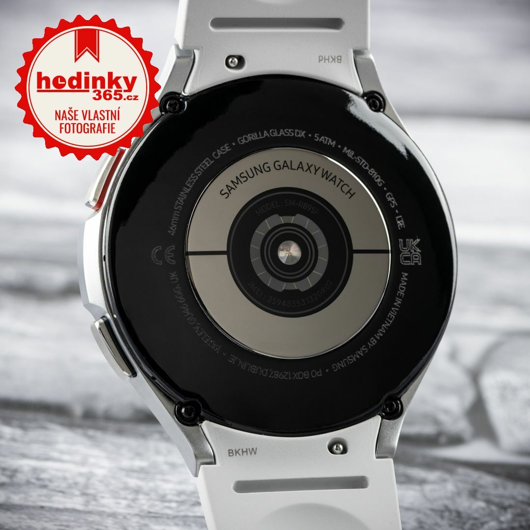 Samsung Galaxy Watch4 Classic Lte 46mm Stribrne Hodinky 365 Cz
