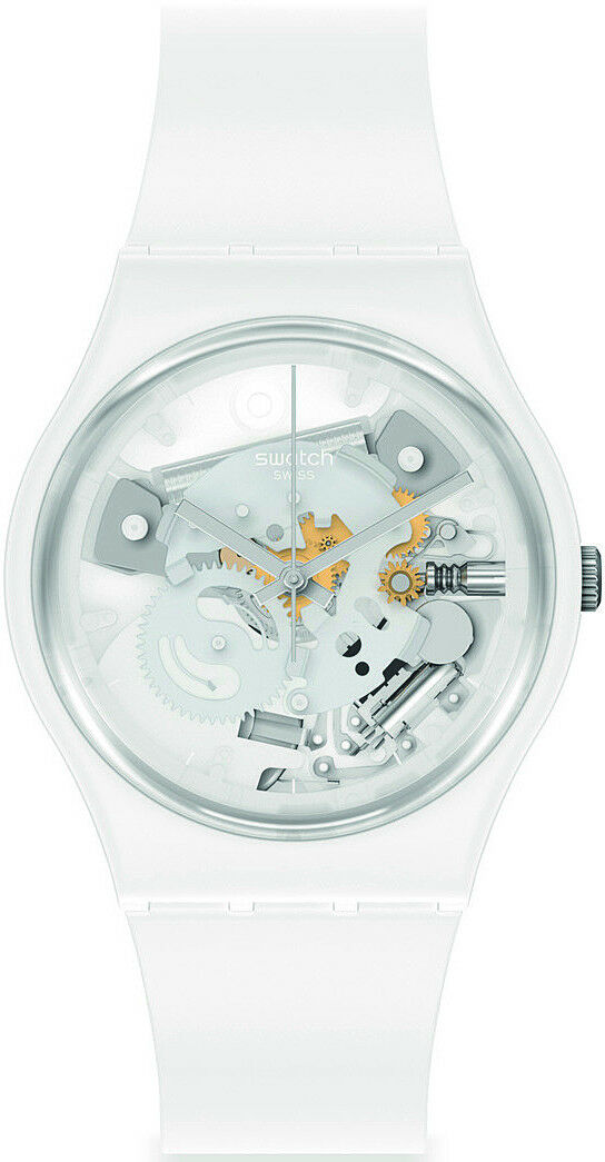 Swatch New Gent Spot Time White SO31W102