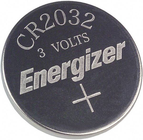 Knoflíková lithiová baterie Energizer 3V (typ CR2032)