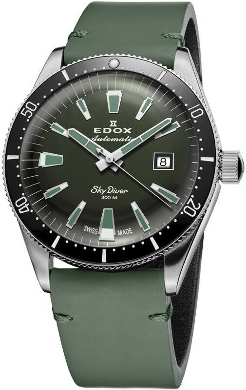 Edox SkyDiver Date Automatic 80126-3n-ninv Limited Edition 600pcs (+ náhradní řemínek)