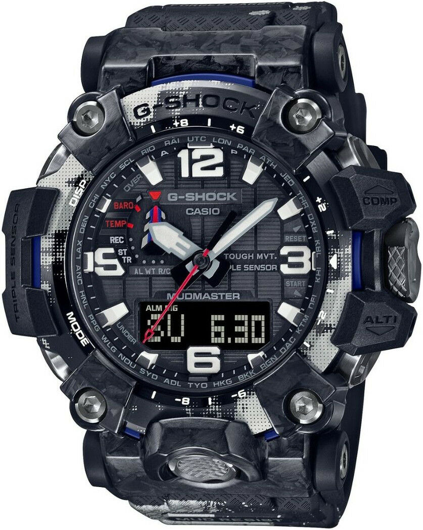 Casio G-Shock Mudmaster GWG-2000TLC-1AER Carbon Core Guard Toyota Auto Body Team Land Cruiser Limited Edition