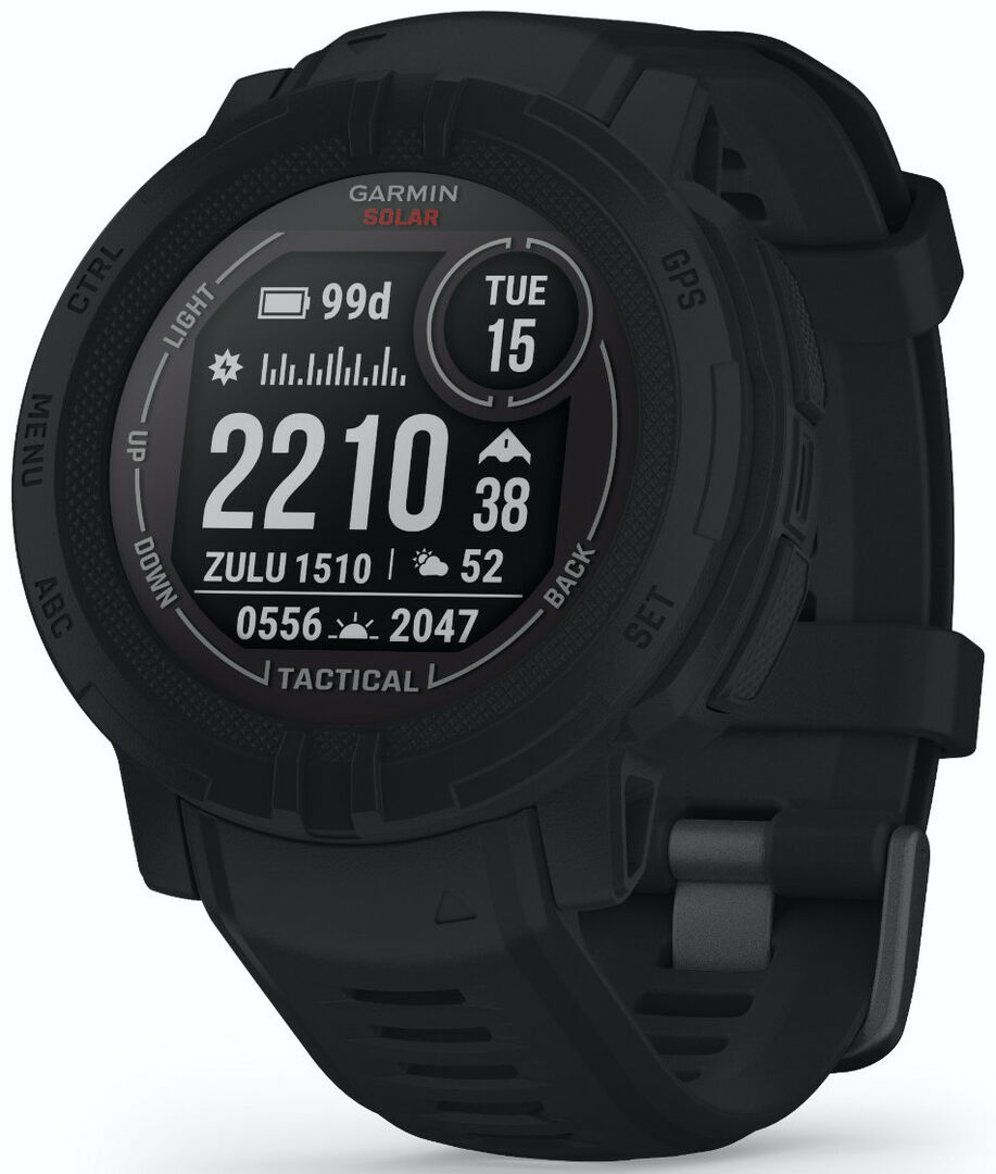 Garmin Instinct 2 Solar Tactical Edition, Black