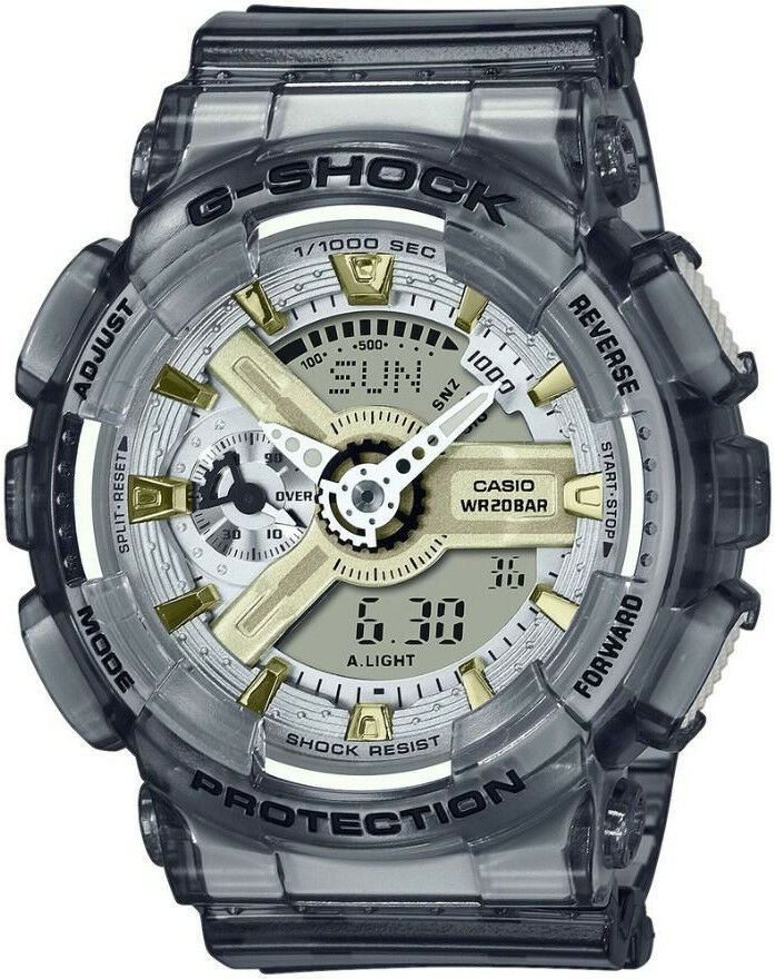 Casio G-Shock Original S-Series GMA-S110GS-8AER Skeleton Grey