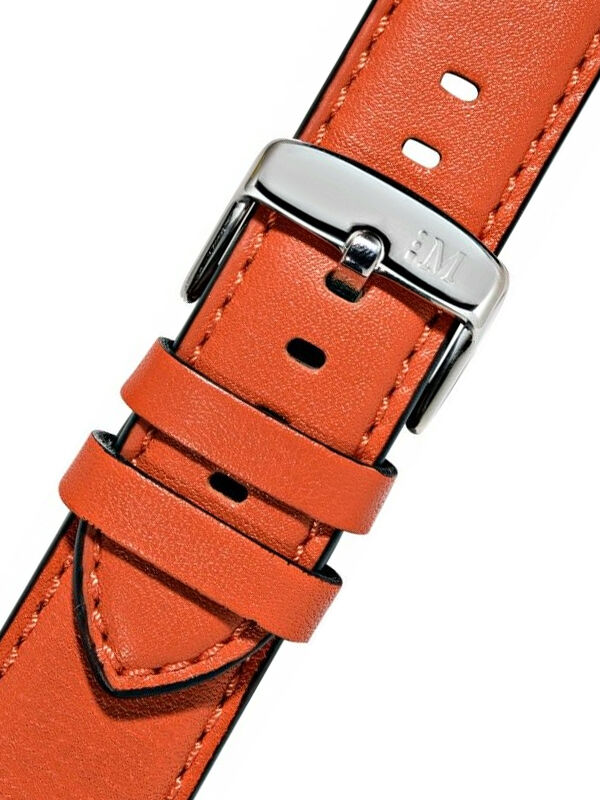 Oranžový kožený řemínek Morellato Croquet 5123C03.084 M 22 mm