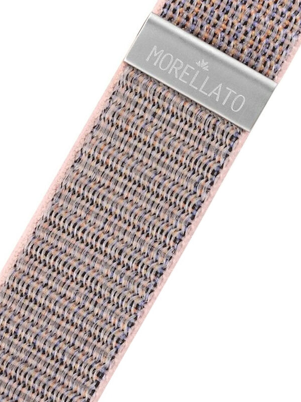 Růžový textilní řemínek Morellato Wired 5655D64.087 M 20 mm