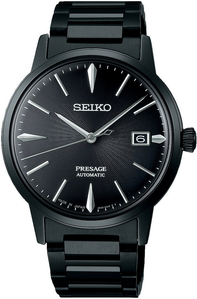 Seiko Presage Automatic SRPJ15J1 Cocktail Time "Black Velvet"