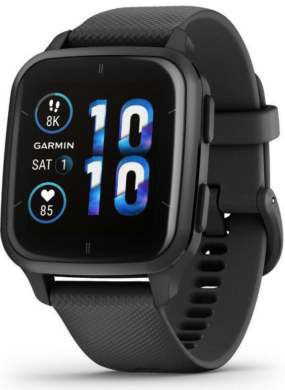 Garmin Venu Sq 2 Music, Slate/Black Band